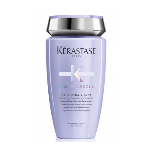 Kérastase Șampon violet pentru păr blond Blond Absolu Bain Ultra Violet (Anti-Brass Purple Shampoo) 250 ml