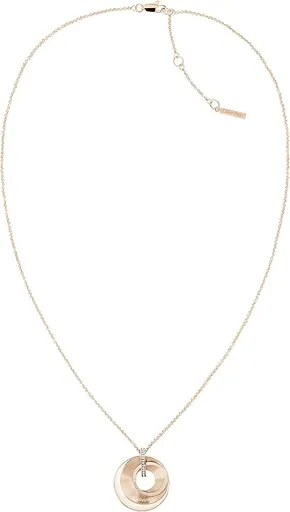 Calvin Klein Colier atemporal din oțel, placat cu aur și decorat cu cristale 35000159