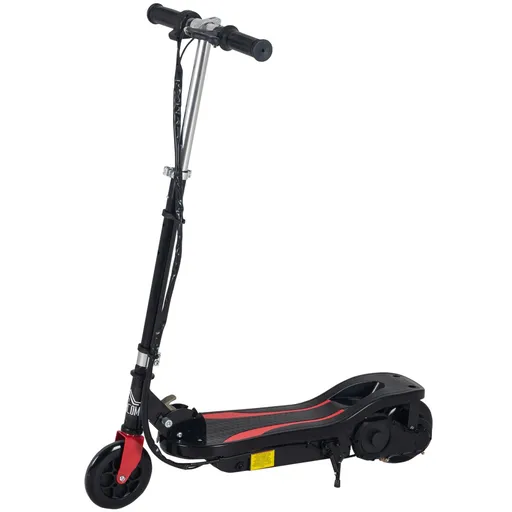 HOMCOM Trotineta Electrica pliabila inaltime reglabila 82-93cm frana 12km/h neagra | Aosom Romania