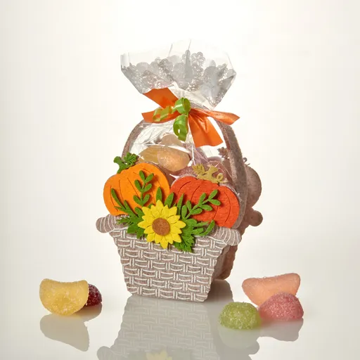 Coș cadou de toamnă Dovleac