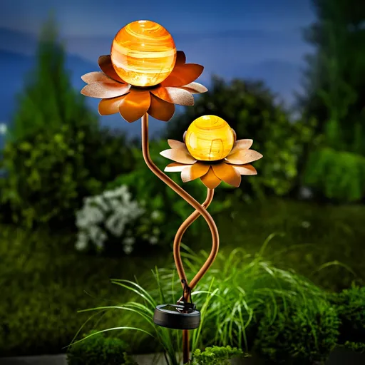 Ghiveci solar pentru grădină Duo Alani