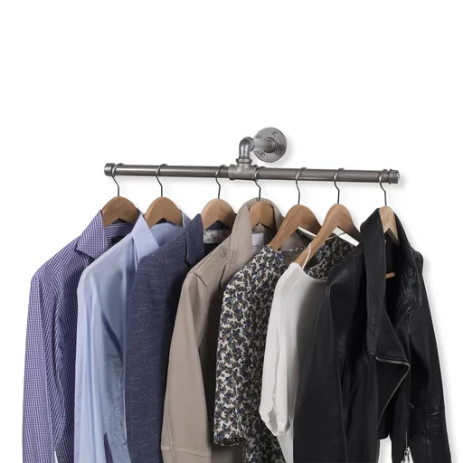 Raft de perete, Hanah Home, Boruraf053, 60x7x15 cm, Gri