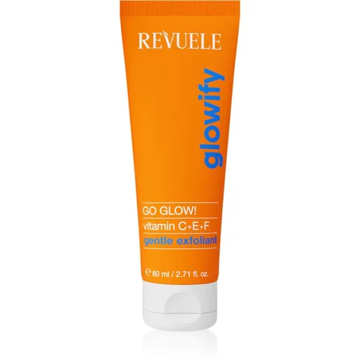 Revuele Glowify Go Glow! crema delicata pentru exfoliere pentru o piele mai luminoasa 80 ml