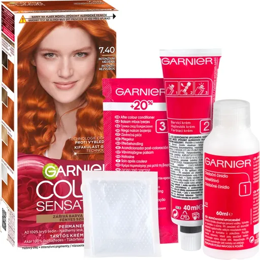 Garnier Color Sensation culoare par culoare 7.40 Intense Copper 1 buc