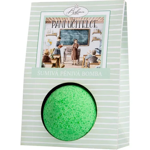 Bohemia Gifts & Cosmetics Bath Bombs To Mrs. Teacher bombă de baie 110 g