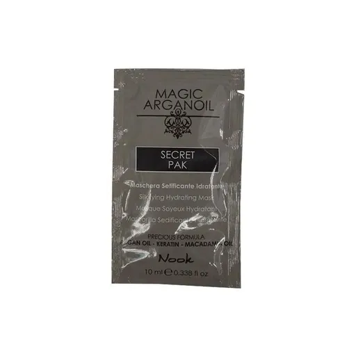 Tratament Hidratant Nook Magic Argan Oil Secret Pak Silkifying Hydrating Masca 10 ml
