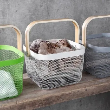 Cos din sârmă pentru depozitare