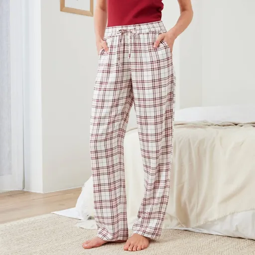 Pantaloni de pijama în carouri