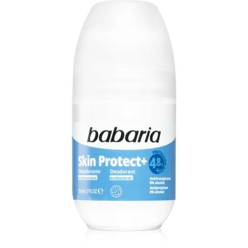 Babaria Deodorant Skin Protect+ Deodorant roll-on antibacterial 50 ml