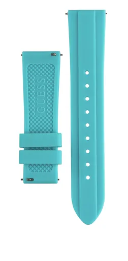 Guess Curea din silicon - Blue CS1001S15