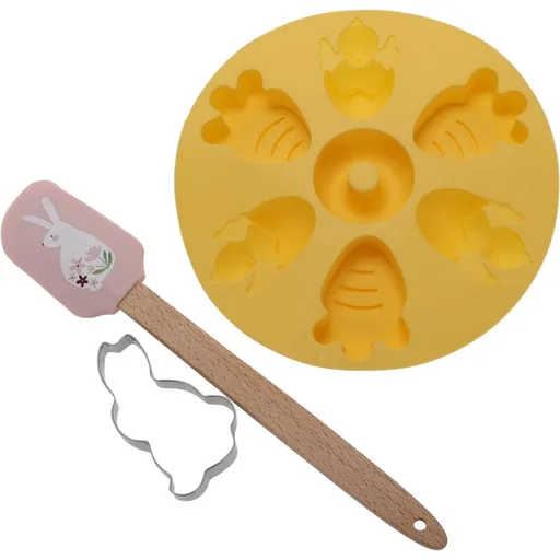 Set de copt La Cucina Paște 3 buc, galben, galben