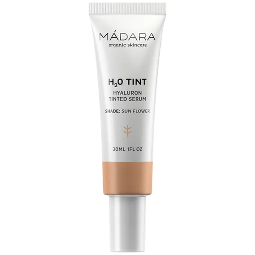 MÁDARA Serum de tonifiere cu acid hialuronic H20 Tint (Tinted Serum) 30 ml 3 Sun Flower