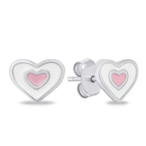 Brilio Silver Cercei decenți argintii EA809WP