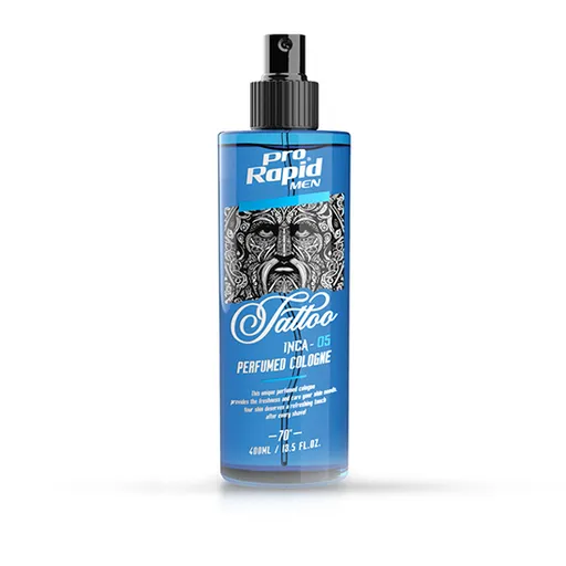 After shave colonie - PRORAPID - Tattoo INCA - 05 - 400 ml