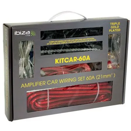 Kit cabluri auto 60A (21MM) Ibiza Sound KITCAR60A
