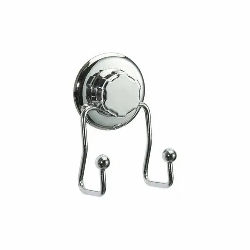 Compactor Cârlig dublu pentru baie Sistem Bestlock, argintiu