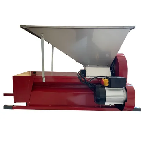 Zdrobitor struguri electric ZSE-100S cu desciorchinator si agitator, 750w, Cuva INOX 50L, 1500 Kg/h