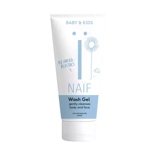 NAÏF Gel de curățare pentru copii și bebeluși Baby & Kids (Cleansing Wash Gel) 200 ml