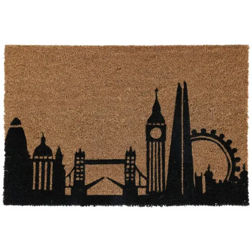 Covoraș intrare de nucă de cocos pentru exterior Londra, 39 x 53 cm