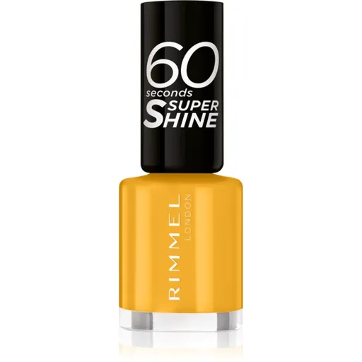 Rimmel 60 Seconds Super Shine lac de unghii culoare 150 Sandy Toes 8 ml