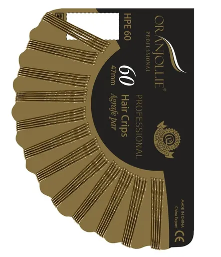 Agrafe Evantai Aurii, Oranjollie, 60 buc