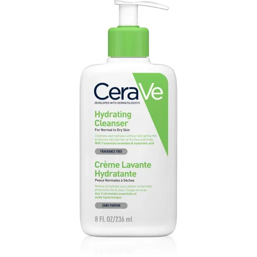 CeraVe Cleansers Hydrating Cleanser emulsie pentru curatare cu efect de hidratare 236 ml