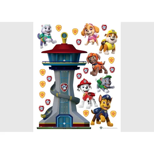 Decorațiuni autoadezive Paw Patrol, 65 x 85 cm