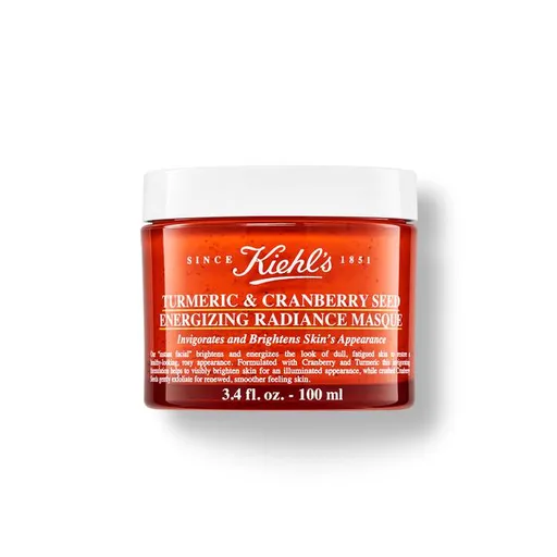 Kiehl's Mască de față strălucitoare și revigorantă Turmeric & Cranberry Seed (Energizing Radiance Masque) 100 ml