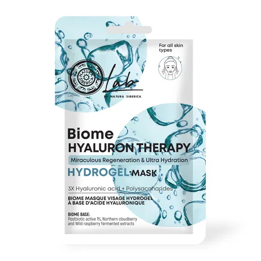 Natura Siberica Mască cu hidrogel Hyaluron Therapy (Hydrogel Mask) 1 buc