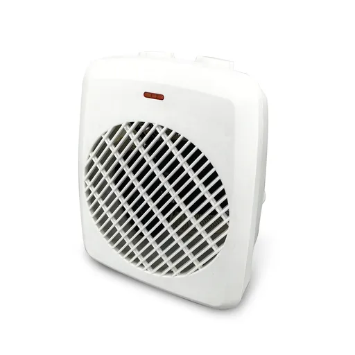 Aeroterma ELITE EFH-1385, 2000W, 20 m², 3 trepte, Termostat reglabil, Indicator de putere, Alb