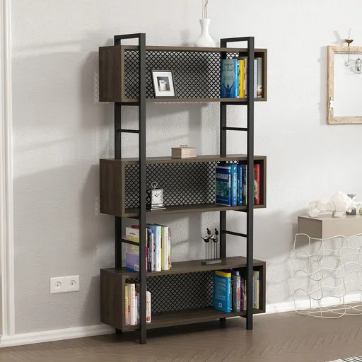Corp biblioteca, Hanah Home, Still, 90x25x160 cm, Maro