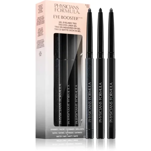 Physicians Formula Eye Booster™ Gel Eyeliner Trio set cosmetice decorative pentru ochi culoare Black