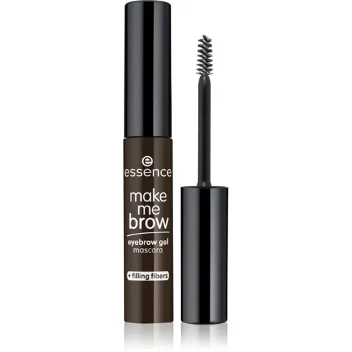 essence Make Me Brow gel pentru sprancene culoare 06 Ebony Brows 3,8 ml