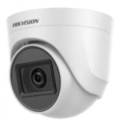 Camera supraveghere turret Hikvision DS-2CE76D0T-ITPF, lentila 2.8mm, 1080p, IR 20m, utilizare la interior