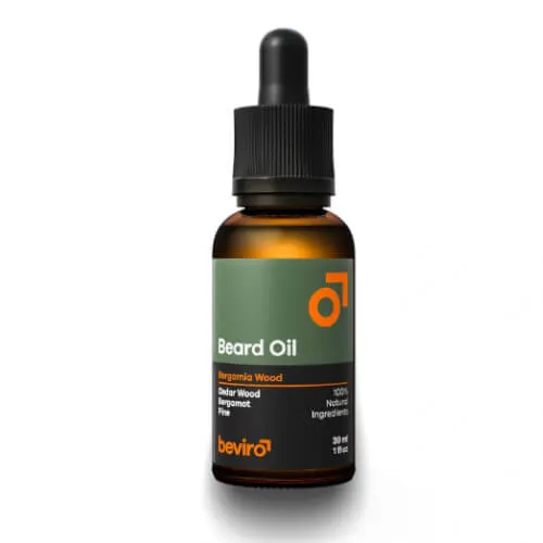 beviro Ulei nutritiv de barbă cu miros de cedru, bergamotă și pin (Beard Oil) 30 ml