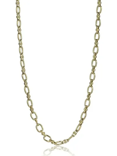 Marc Malone Colier din oțel placat cu aur Elisa Gold Necklace MCN24019G