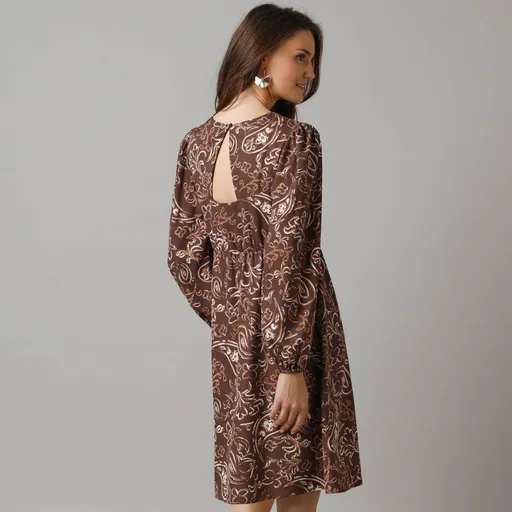 Rochie scurtă cu imprimeu