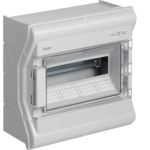 Tablou Vector 12M IP54/65 aparent Hager VE112L