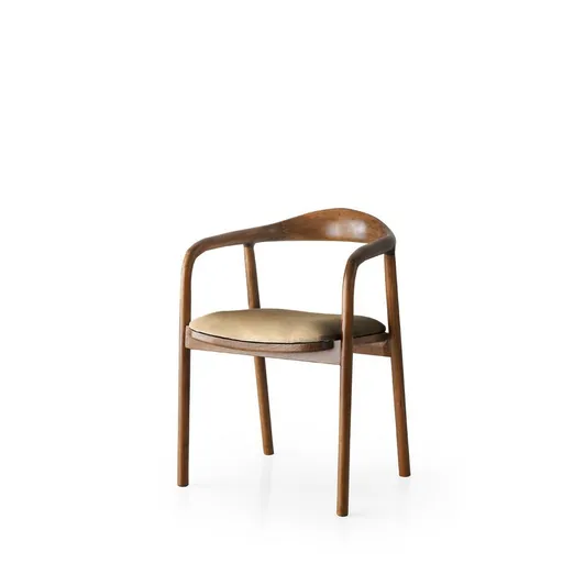 Scaun de sufragerie PA Light Brown, maro deschis