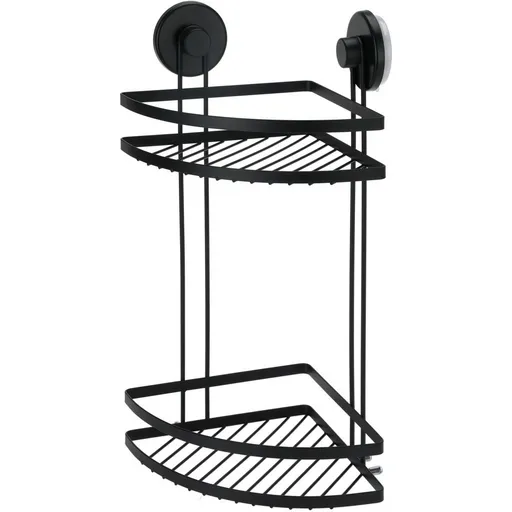 Raft de colț pentru baie Bathroom Solutions, 2etajere, 25 x 18 x 37 cm