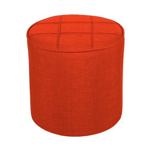 Taburet, Atelier del Sofa, 558ZEN1352, Lemn de brad, Caramiziu