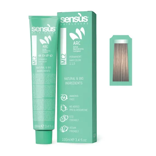 Vopsea de Par Permanenta Sensus MC2 100SS, 100 ml