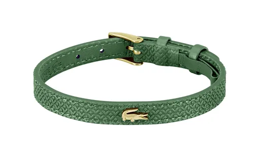 Lacoste Brățară elegantă din piele verde Lacoste 12.12 2040391