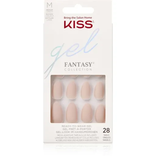 KISS Look So Natural Wait n See unghii artificiale 28 buc