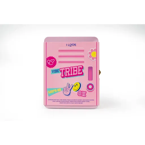 I Love Vibe Tribe set cadou cutie de metal