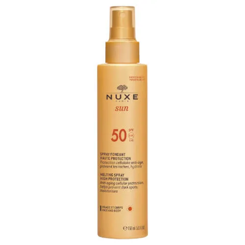Nuxe Spray pentru bronz Sun SPF 50 (Melting Spray High Protection) 150 ml