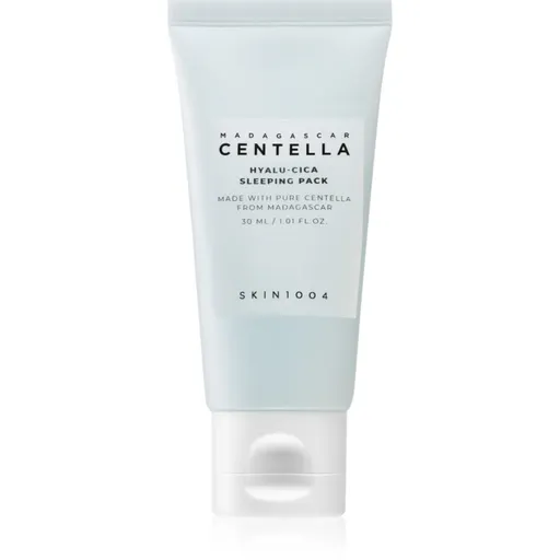 SKIN1004 Madagascar Centella Hyalu-Cica Sleeping Pack mască de noapte hidratantă, pentru un ten perfect pentru protectia tenului 30 ml