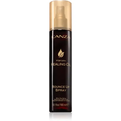 L'anza Keratin Healing Oil Bounce Up Spray elixir regenerant pentru păr cu volum 180 ml