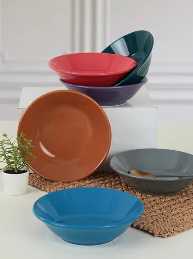 Set farfurii, Hermia, 275KRM1847, Antibacterian, Multicolor