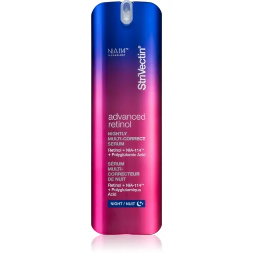 StriVectin Advanced Retinol Nightly Multi-Correct Serum ser de noapte pentru regenerarea pielii cu efect de revitalizare cu retinol 30 ml